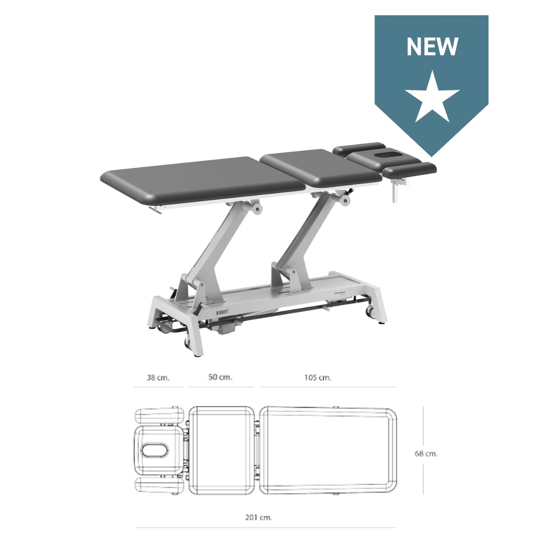 NEW - Elektrisk behandlerbriks Avant531, 5-delt